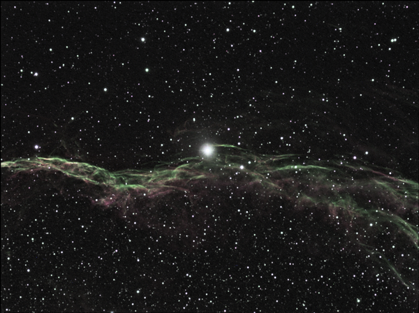 Veil Nebula περιοχή Witch's Broom