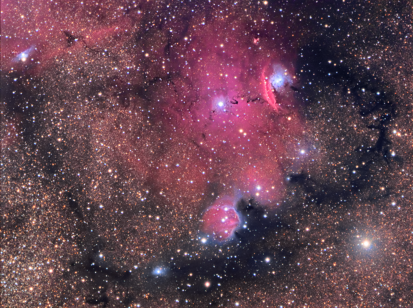 Αστρογένεση στον Τοξότη (NGC 6559, IC 1274-4685,Barnards 103-91)