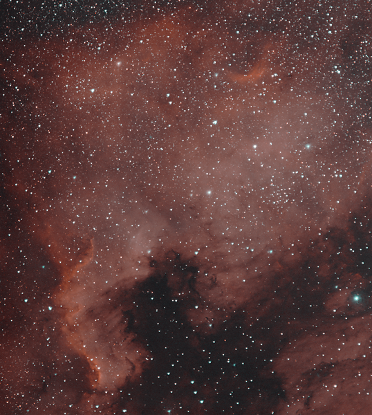 Ngc7000 - Bicolor Narrowband