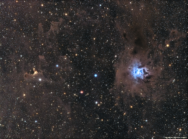 Περισσότερες πληροφορίες για το "Objects: Vdb141 And Ngc7023 - Ghost And Iris Nebulae In Cepheus"