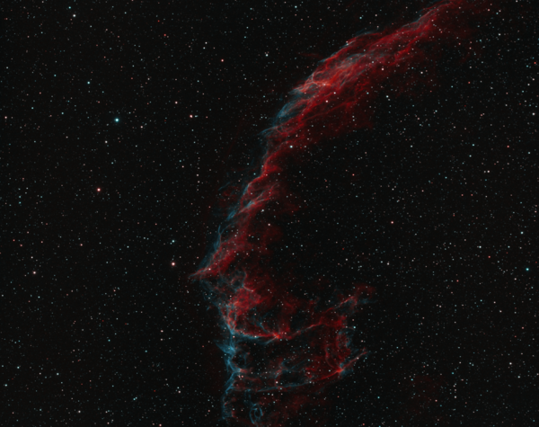 Ngc6992 Eastern Veil (bicolor ΗαΟ3 + Ngc6995, Ic1340)