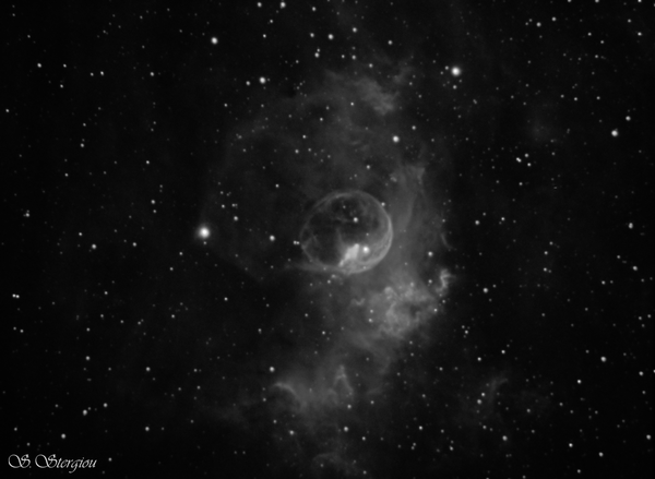 Bubble Nebula Ha Again...