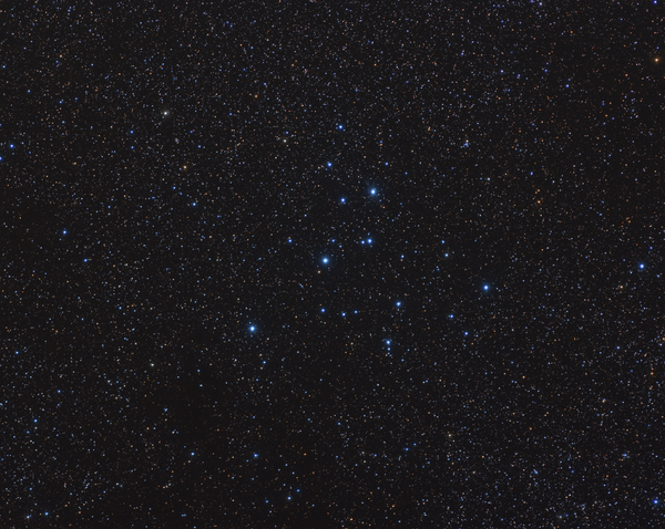 M39 (ngc7092) Open Cluster Rgb