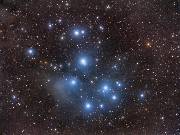 Περισσότερες πληροφορίες για το "M45 - Pleiades Cluster"