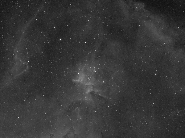 Ic 1805 (part Of Heart Nebula)  -- Test Shot