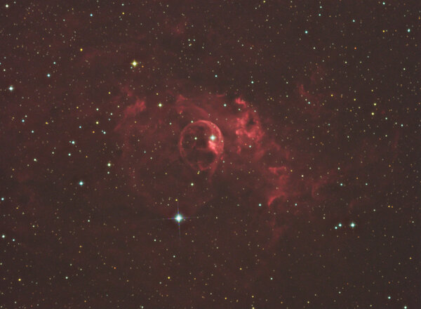 Ngc 7635 - Bubble Nebula (από Κηφισιά)