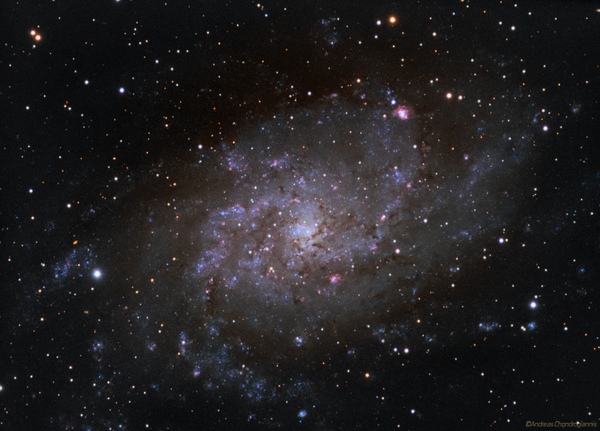 Περισσότερες πληροφορίες για το "M 33 Triangulum Galaxy In Lrgb"