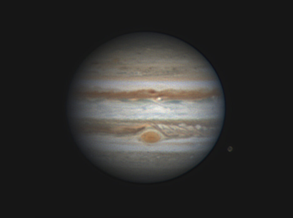 Jupiter And Ganymede   2013-09-26