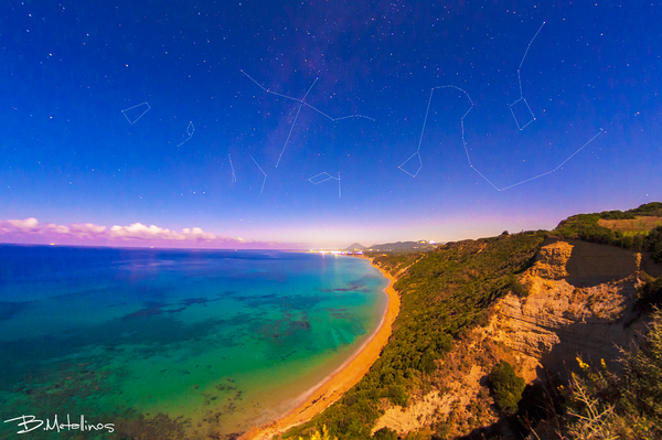 Nightscape, Santa Barbara Corfu