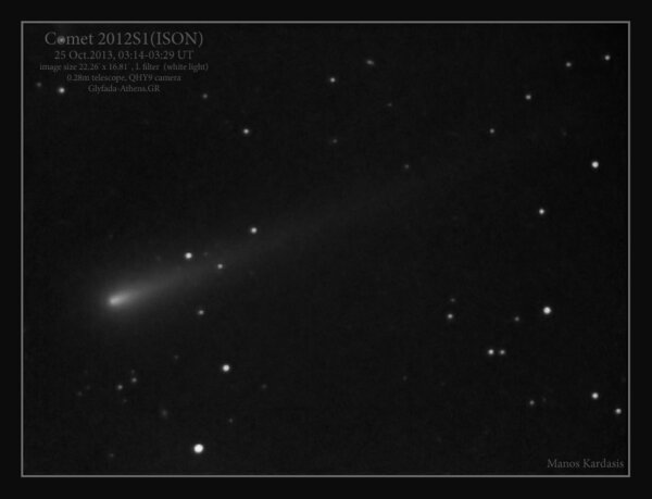 Κομήτης 20012s1(ison)