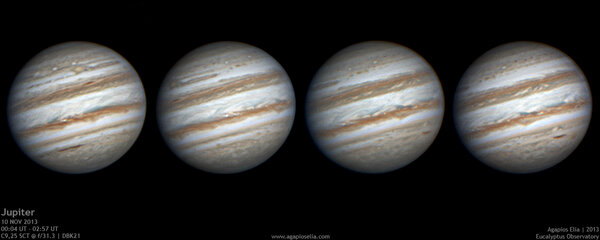 Jupiter 10 November 2013