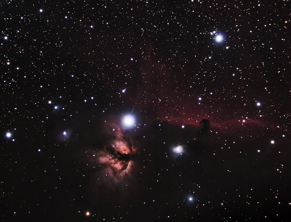 Ic 434, Horsehead And Ngc 2024