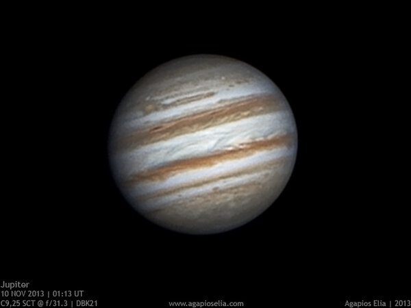 Jupiter 10 November 2013
