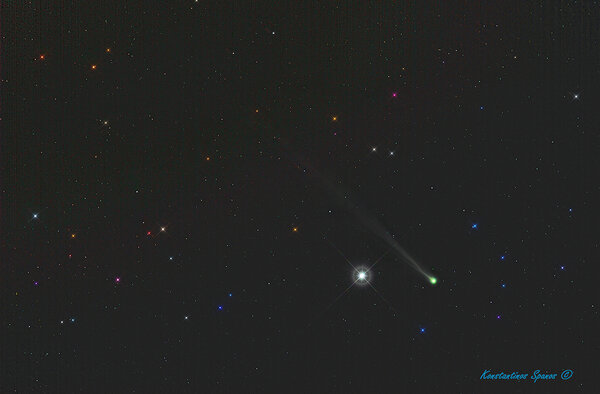 Comet C/2012 R1 Ison & Spica