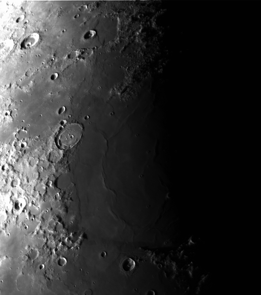 Posidonius Crater. 8-12-2013