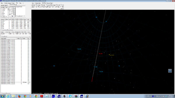Sporadic - Antihelion Meteor In January, Radiant - Trail Map