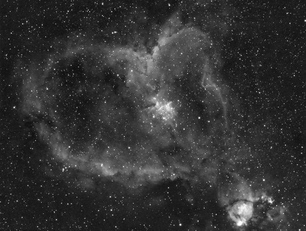 Ic1805 Heart Nebula Ha
