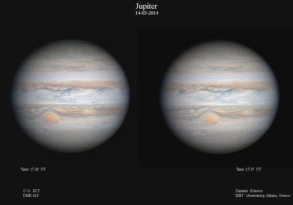Jupiter 14-03-2014