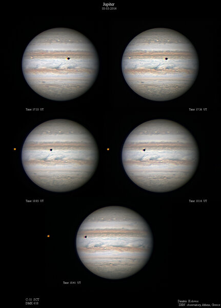 Jupiter - Io.  18-03-2014