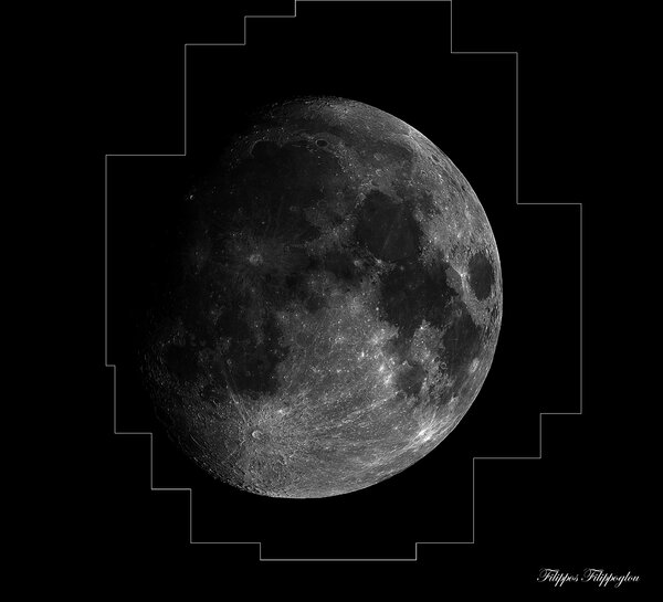Σελήνη 11 ημερών - μωσαικό