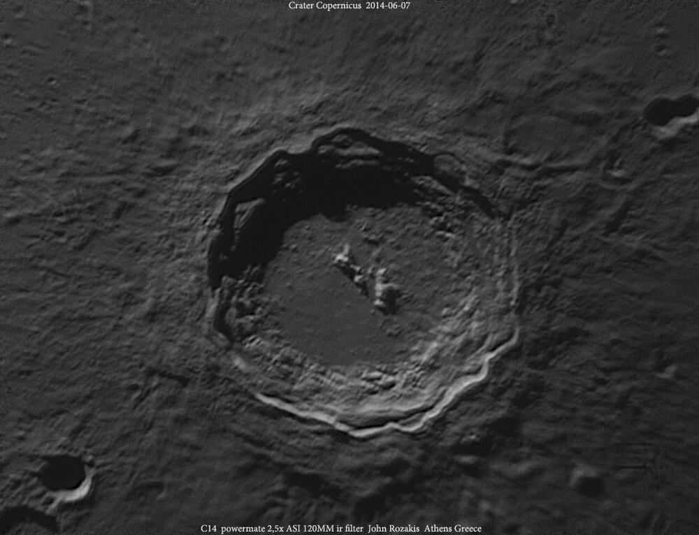 Crater  Copernicus 2014-06-07