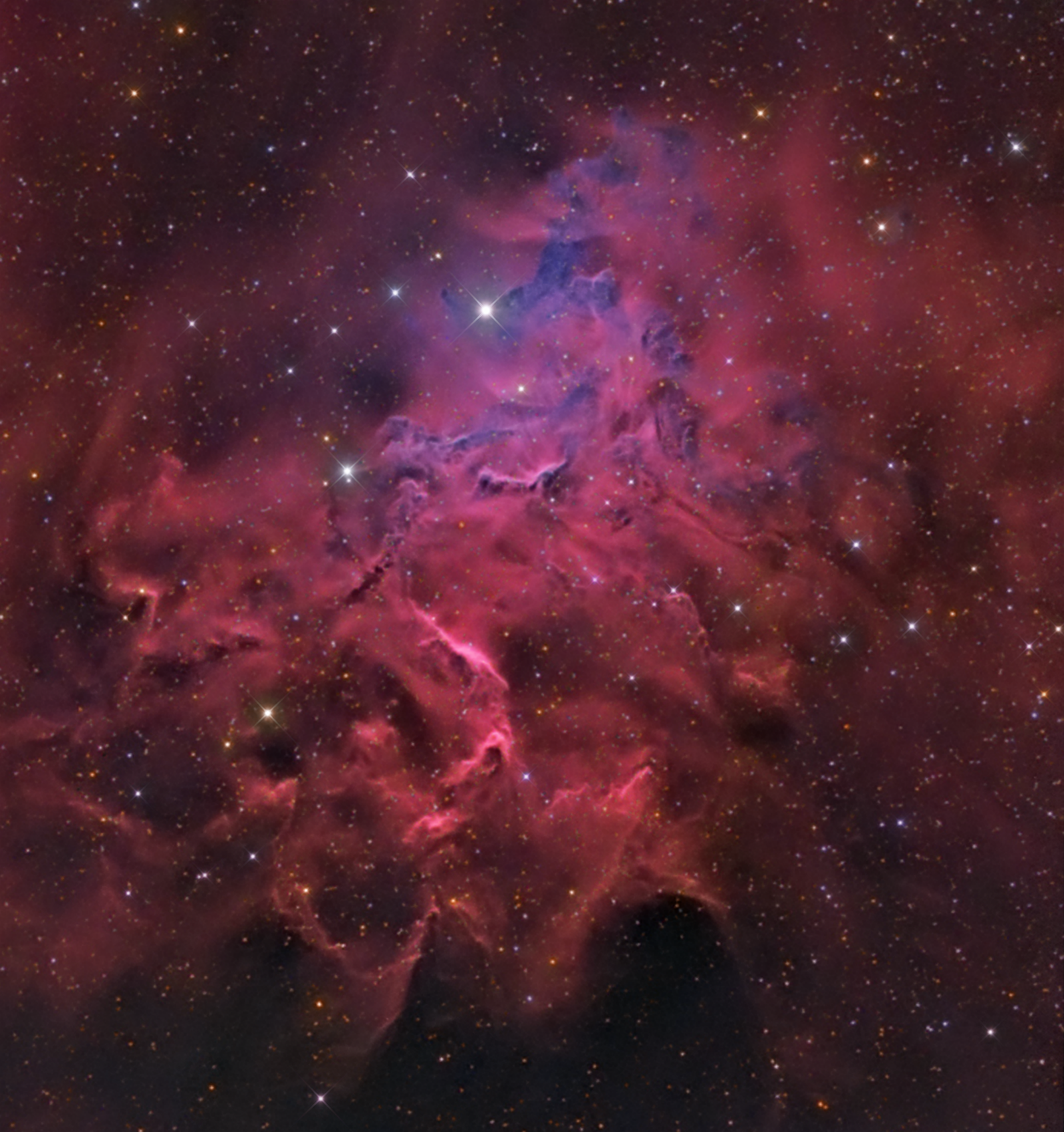 Ic 405 A Dramatic View