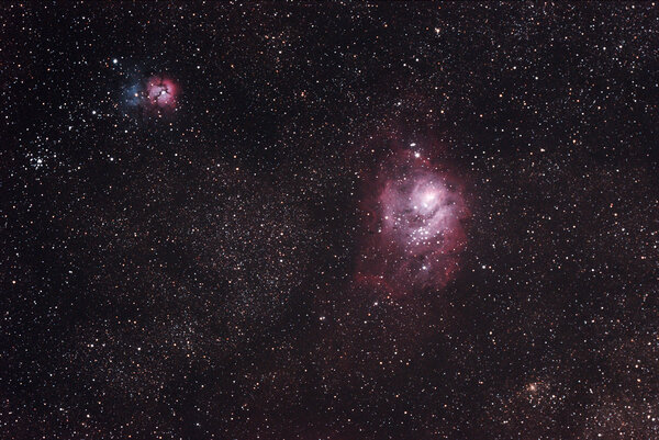 Lagoon Nebula Wide Field