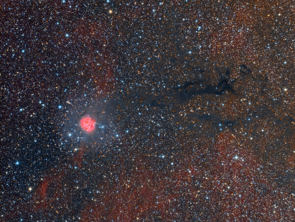 Cocoon Nebula (ic 5146) Wide Field