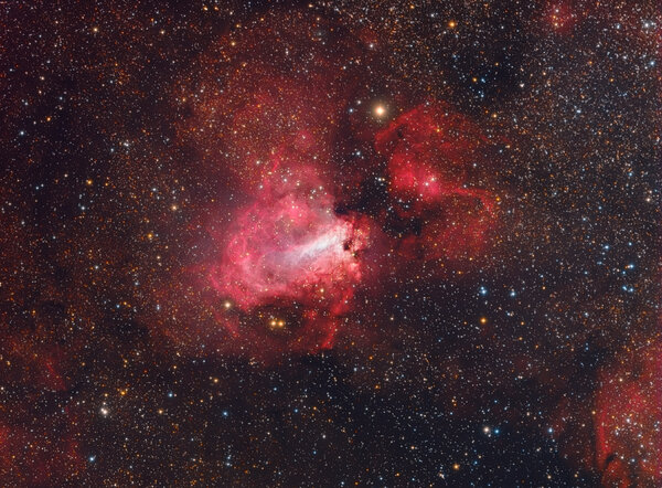 Περισσότερες πληροφορίες για το "Omega Nebula - M17 In Widefield"