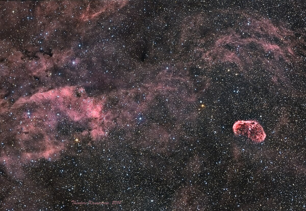 Νεφέλωμα ημισελήνου (crescent Nebula, Part Ii)