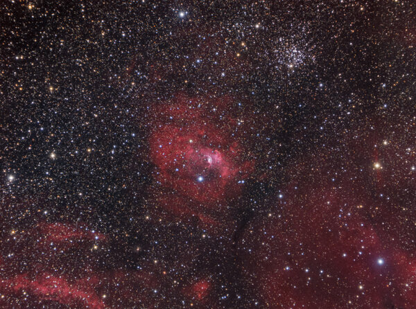 Ngc 7635 - Bubble Nebula - Hargb