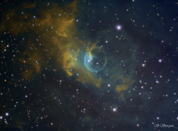 Ngc 7635 Bubble Nebula (SHO)