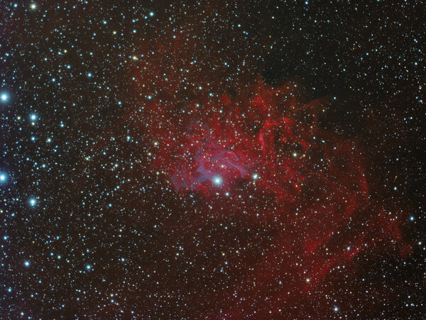 Ic 405 - Flaming Star Nebula