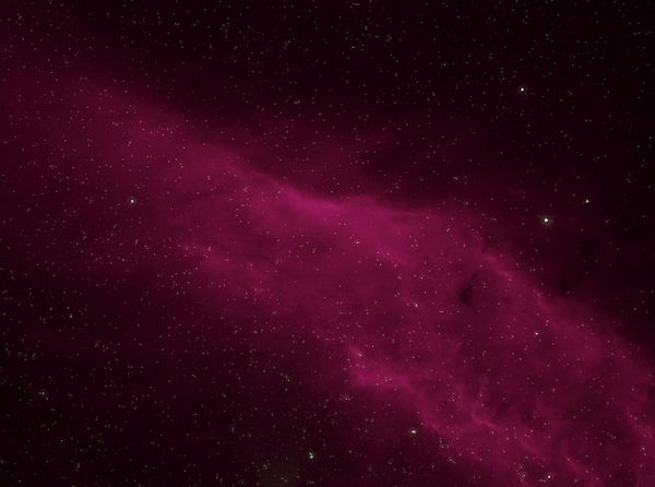 California Nebula (ngc 1499) Bicolor Narrowband