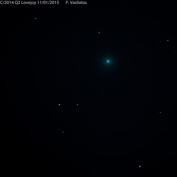 Ο κομήτης C/2014 Q2 Lovejoy