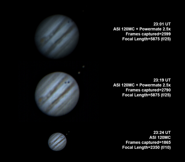 Διπλή διάβαση σκιών (03.01.2015)