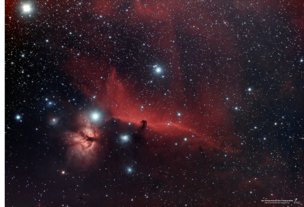 Ic-434 Horsehead Nebula At Orion
