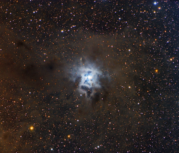 Iris Nebula (lbn 487, Ngc7023) Rgb