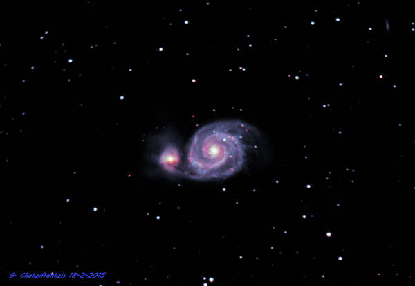 Περισσότερες πληροφορίες για το "M51 Whirlpool Galaxy"