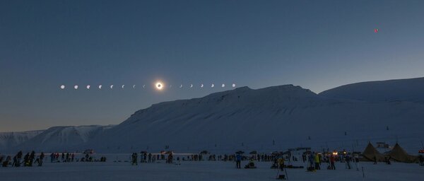 Total Solar Eclipse From The Svalbard Penninsula In Norway &#8211; March 20 2015