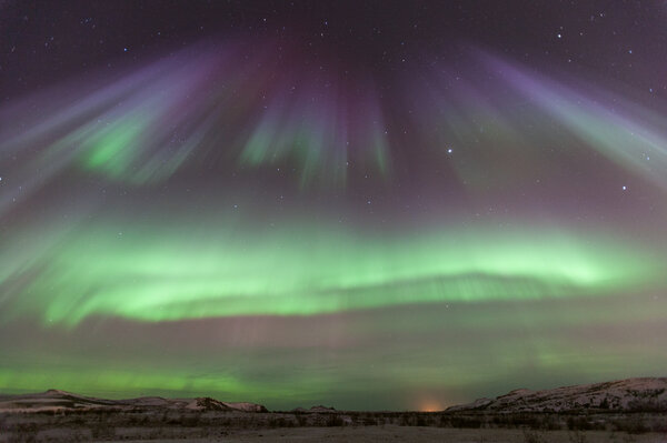Aurora In Iceland