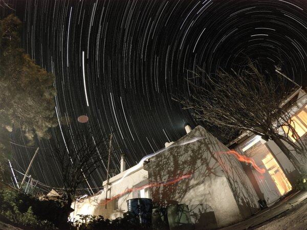 Startrails Kythera 2015