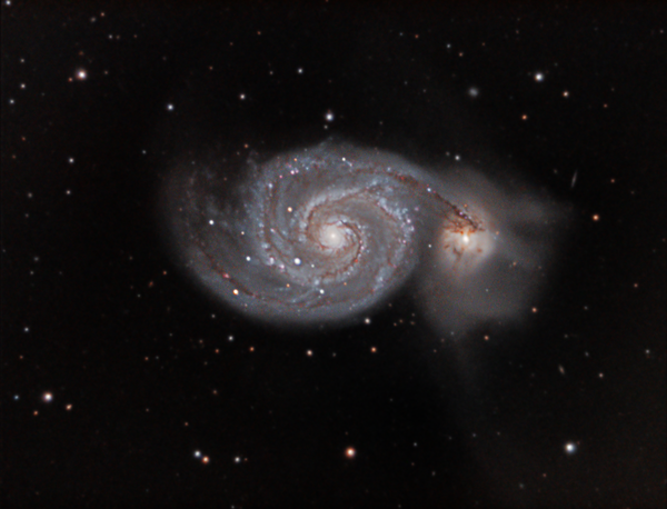 Περισσότερες πληροφορίες για το "M51 Whirlpool Galaxy"