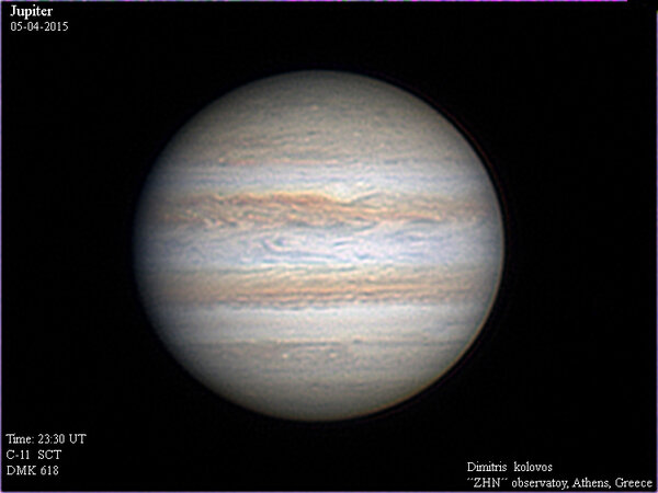 Περισσότερες πληροφορίες για το "Jupiter 05-04-2015"