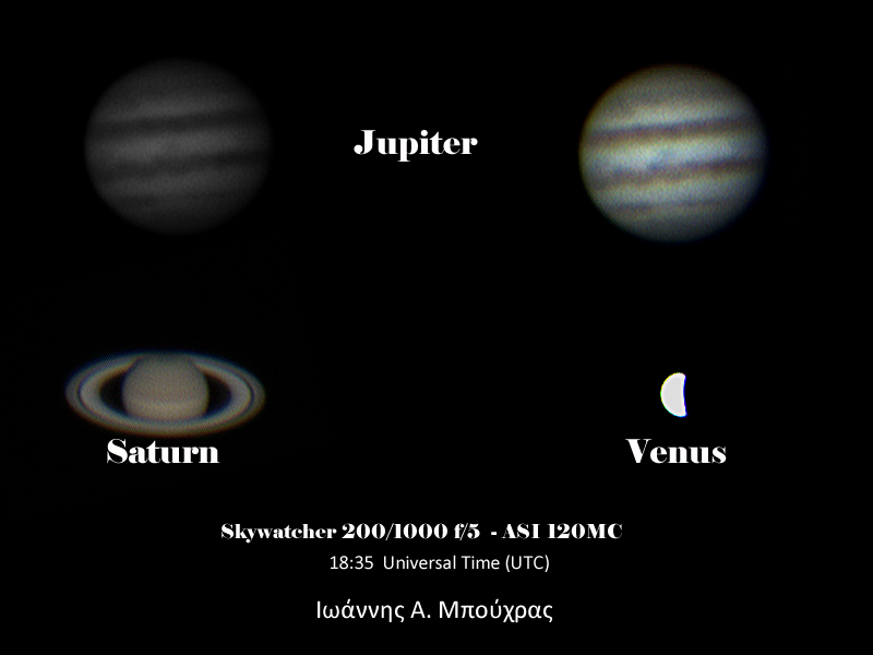 Jupiter - Saturn - Venus