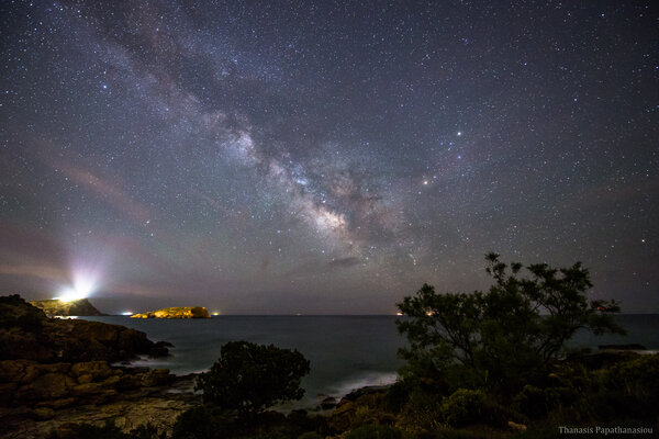 Milky Way On The Beach