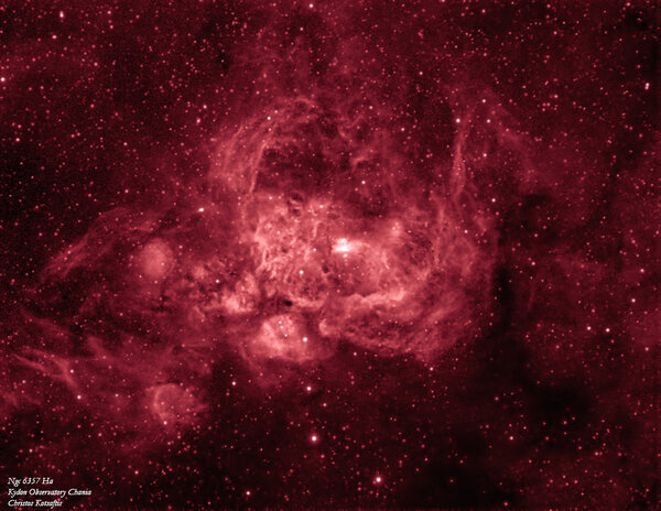 Περισσότερες πληροφορίες για το "Ngc 6357 False Color"