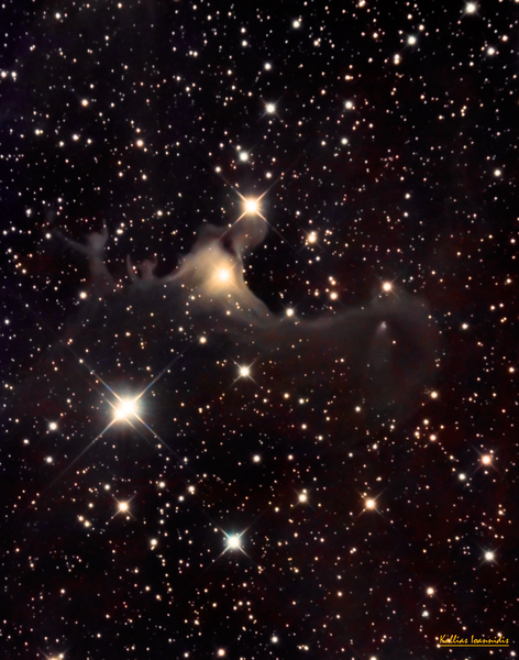Sh2 136 The Ghost Nebula.