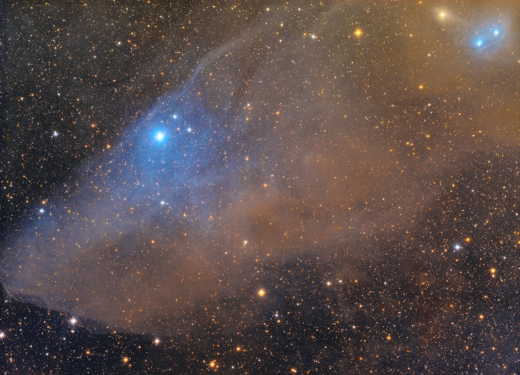 Blue Horsehead Nebula - Ic 4592