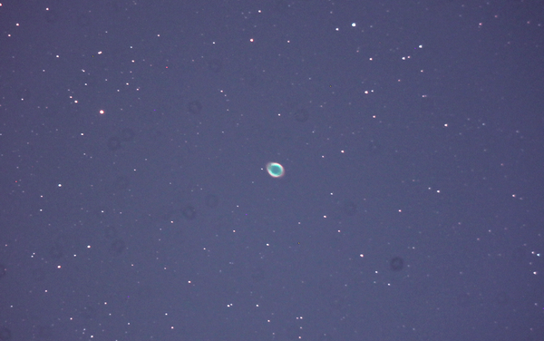 M57 Ring Nebula In Lyra